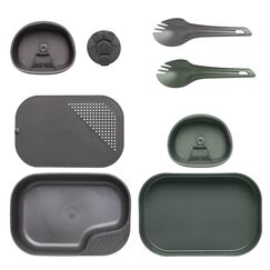 Набор посуды Wildo CAMP-A-BOX® Duo Complete, цвет Olive Green