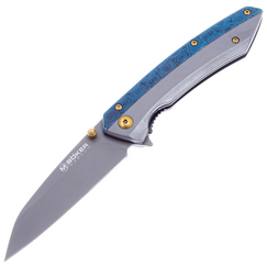Складной нож Boker Magnum Cobalt сталь 440A, рукоять сталь