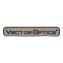 Нашивка Vector Optics Brand Rubber Patch 8,5х 1,4 см