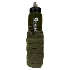 Тактическая фляга GONGTEX с чехлом  Молле,  цвет Olive