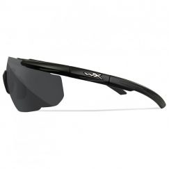 Тактические очки для стрельбы с баллистической защитой WILEYX Saber Advanced Matte Black (Clear-Grey)