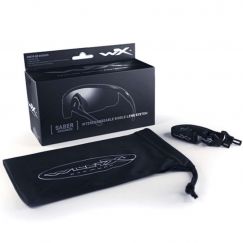 Очки стрелковые с баллистической защитой WILEYX Saber Advanced Matte Black (Vermillion)