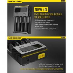 Зарядное устройство NITECORE NEW i4 (18650/16340 автоматическое определение)