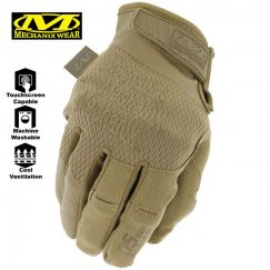 Стрелковые перчатки с сенсорными вставками MECHANIX Specialty 0,5мм Coyote