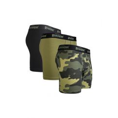Мужские трусы боксеры Remington, набор 3 шт, микс зеленый