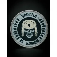 Нашивка, патч "Вальхалльские Ледяные Воины, Valhalla Ice Guardian" тактическая с липучкой 
