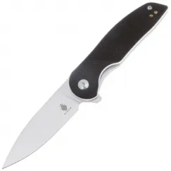 Складной нож Kizer Sidekick сталь 9Cr18MoV Satin, рукоять Black/White G10