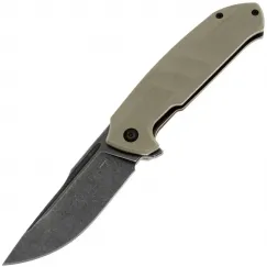 Складной нож Boker Plus Barchan blackwash сталь 440B, рукоять G10