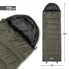 Спальный мешок SENTINEL Pentagon, цвет Dark Olive