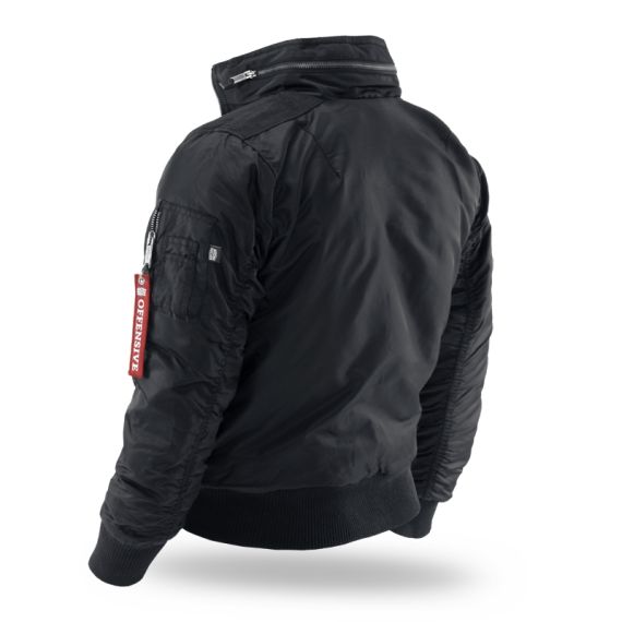 Куртка  АВИАТОР Dobermans Aggressive. OFFENSIVE, Black