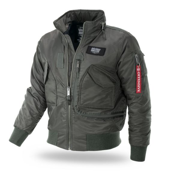 Куртка  АВИАТОР Dobermans Aggressive. OFFENSIVE, KHAKI