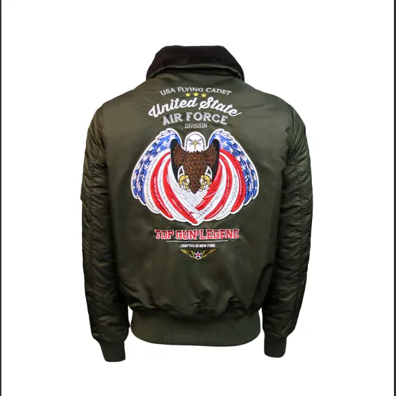 Куртка пилот утеплённый  Eagle || CW 45  Top Gun, цвет Olive
