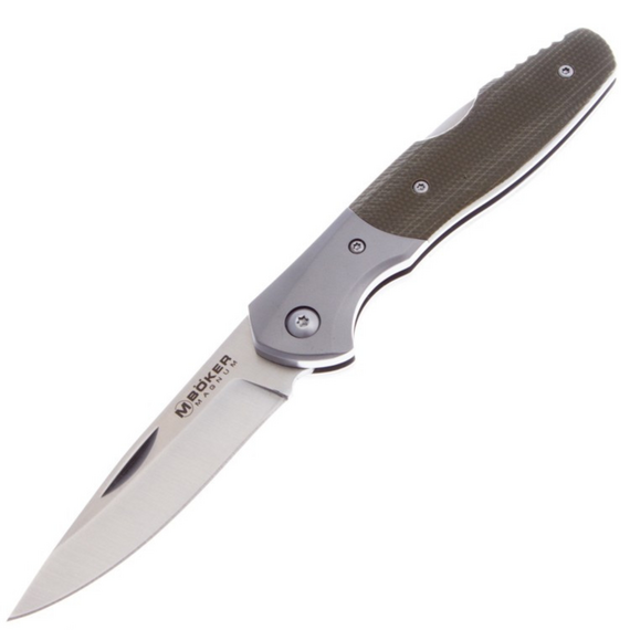 Складной нож Boker Magnum Nice сталь 7Cr17MoV, рукоять микарта/сталь