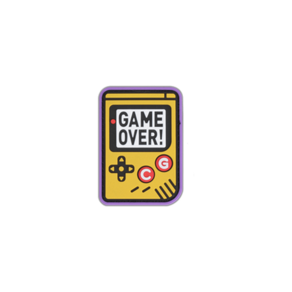 Патч PEW Game Over Yellow