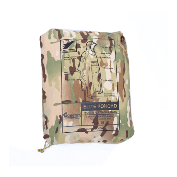 Пончо ELITE Gongtex, цвет Multicam