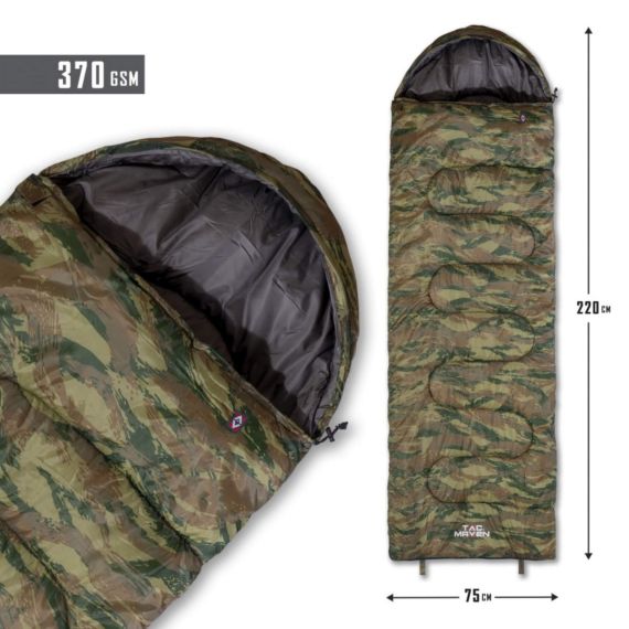 Спальный мешок MAJOR Pentagon, цвет Camo