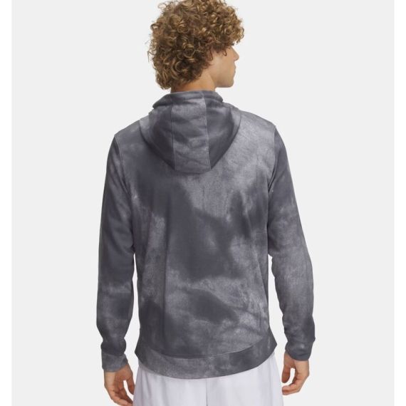 Толстовка Rival Terry AOP FZ Under Armour, цвет Grey
