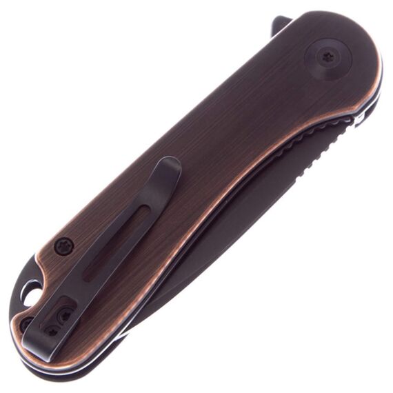 Складной нож CIVIVI Elementum Tanto сталь D2, рукоять Rubbed Copper