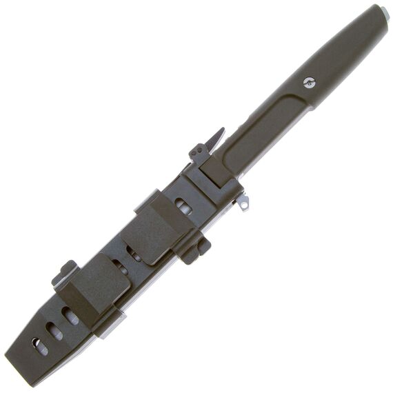 Тактический нож Extrema Ratio Requiem stonewash сталь N690, рукоять Ranger Green Forpren