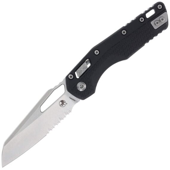 Складной нож Microtech MSI Ram-Lock PS stonewash сталь M390MK, рукоять Tri-Grip Polymer