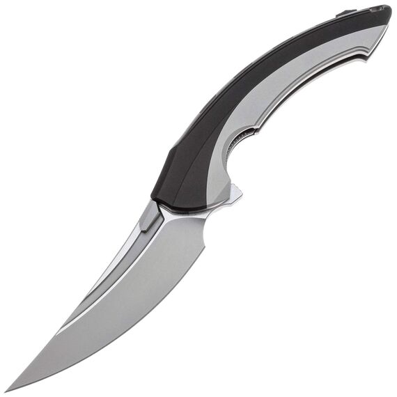 Складной нож Rike Knife Lamella сталь M390, рукоять Dark Gray Ti/DLC
