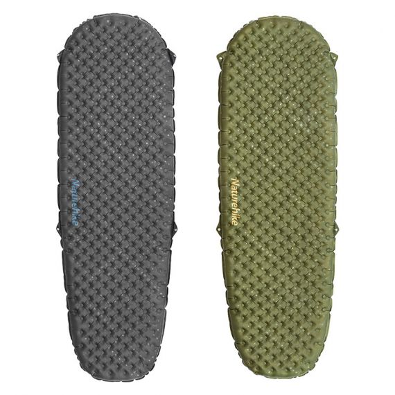 Надувной коврик NATUREHIKE TuYe 3.5 Mummy Green