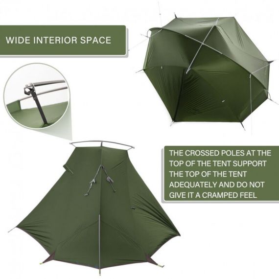 Палатка NATUREHIKE Tagar Double Green