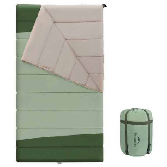 Спальный мешок NATUREHIKE YC Extra Wide Green
