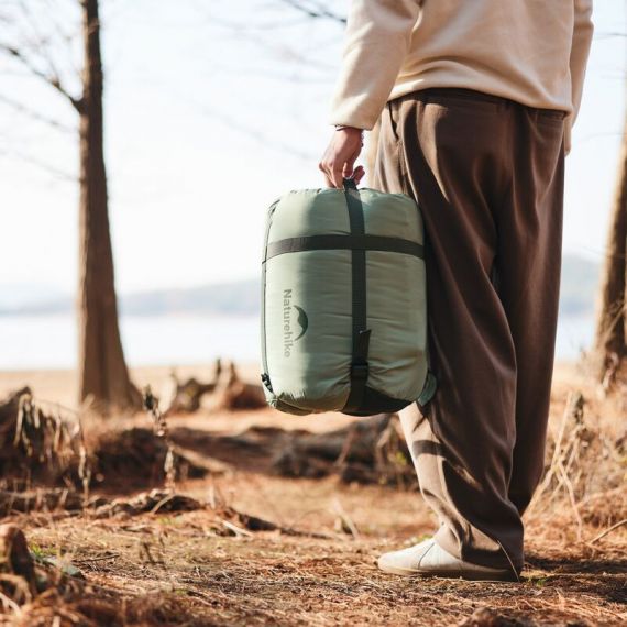 Спальный мешок NATUREHIKE YC Extra Wide Green