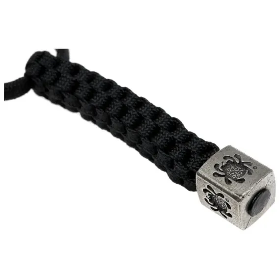 Темляк SPYDERCO Bead Square + Lanyard black