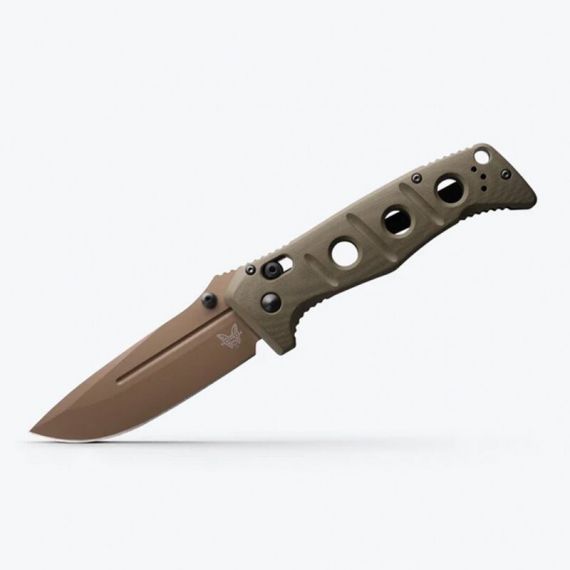 Нож складной BENCHMADE Adamas, G-10 OD Green, Cru-Wear