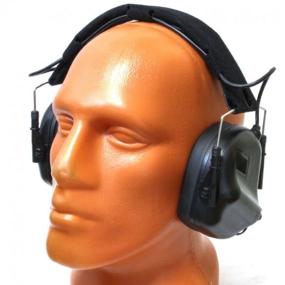Активные наушники для стрельбы EARMOR M31-BK MOD3, (AUX 3,5мм), черные