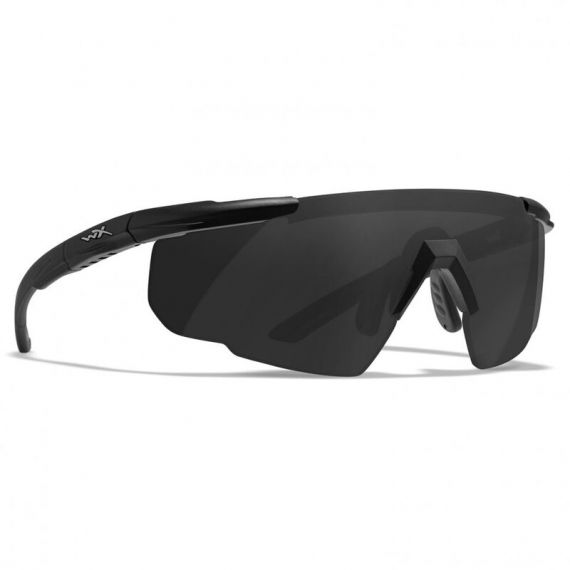 Тактические очки для стрельбы с баллистической защитой WILEYX Saber Advanced Matte Black (Grey-Rust-Vermillion)
