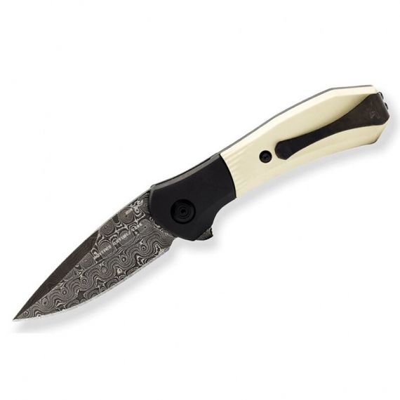 Нож складной BUCK 590 Paradigm Ivory Damascus Limited Edition 2023, G-10 White (0590IVSLE-B)