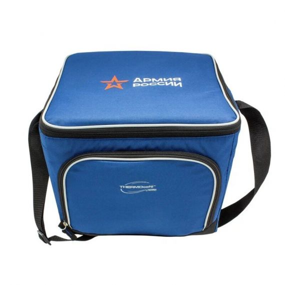 Термосумка АРМИЯ РОССИИ (THERMOS) 19л, 27,5х20,5х25см, синяя