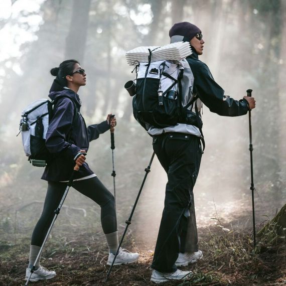 Рюкзак туристический NATUREHIKE Helium, 30+5L, 62х25х20см, черный