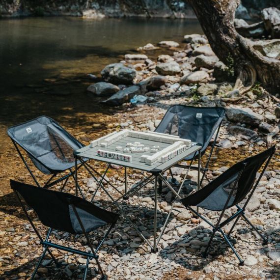 Стол складной NATUREHIKE Yamami L03 L, 69x69см, 3кг, зеленый