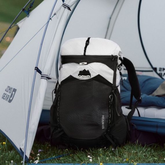 Рюкзак туристический NATUREHIKE Helium, 40L(L), 69x27x18см, черный