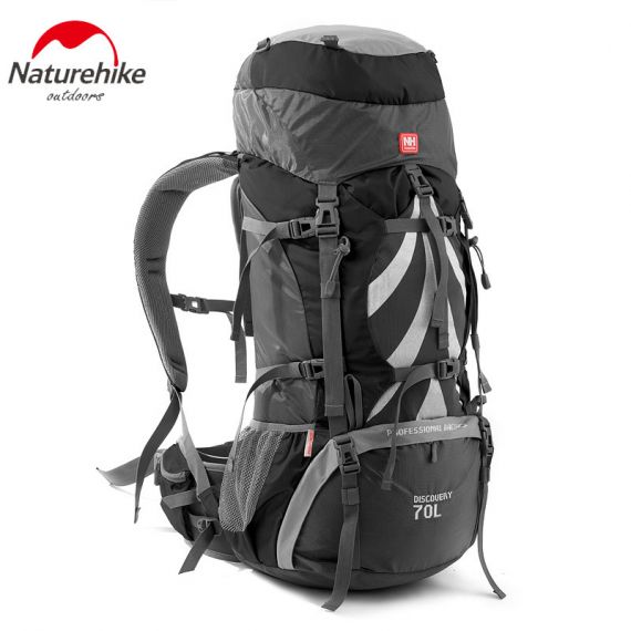 Рюкзак туристический NATUREHIKE Tanfeng Orange (70+5 литров)