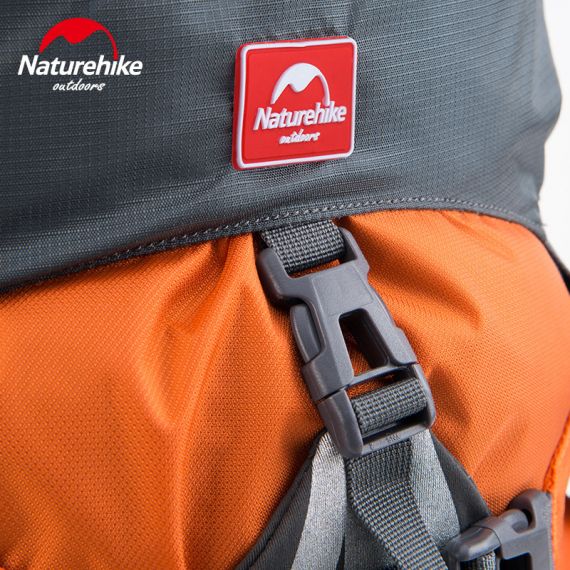 Рюкзак туристический NATUREHIKE Tanfeng Orange (70+5 литров)