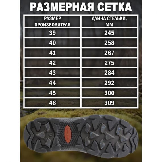 Сапоги HUNTLANDIA Edge High green