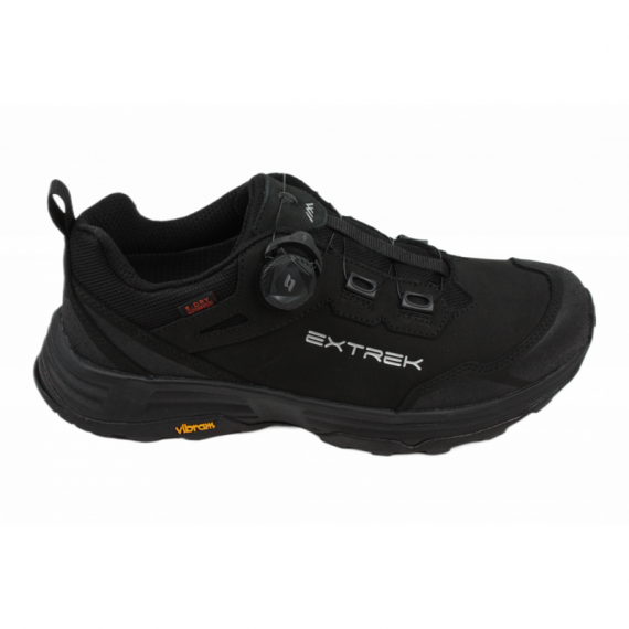 Кроссовки мужские EXTREK Dolomiti black, с системой быстрой шнуровки