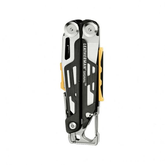 Мульти-инструмент с плоскогубцами и ножом LEATHERMAN Signal Black & Stainless (Multi-Tool)