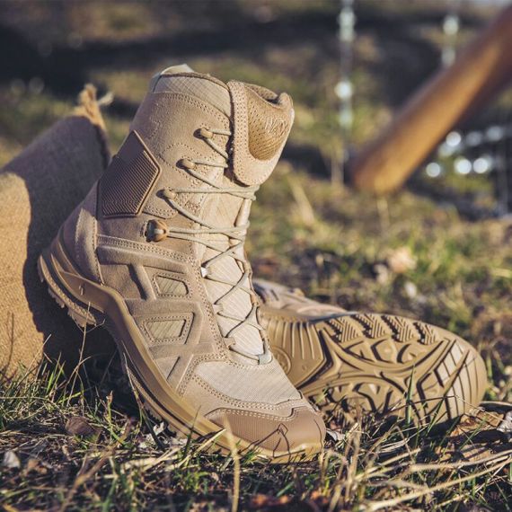 Тактические ботинки HAIX Black Eagle Athletic 2.0 V T High Sidezipper Desert