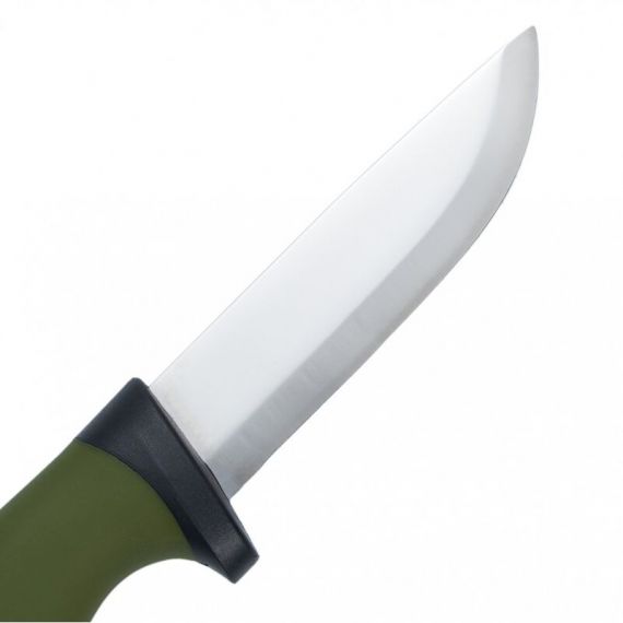 Нож туристический для похода HuntLandia Outdoor D2 Green Black