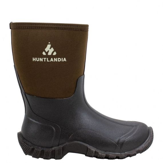 Тёплые короткие сапоги с неопреном HUNTLANDIA Neo Middle