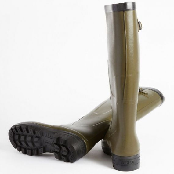 Каучуковые сапоги для охоты и рыбалки AIGLE Benyl