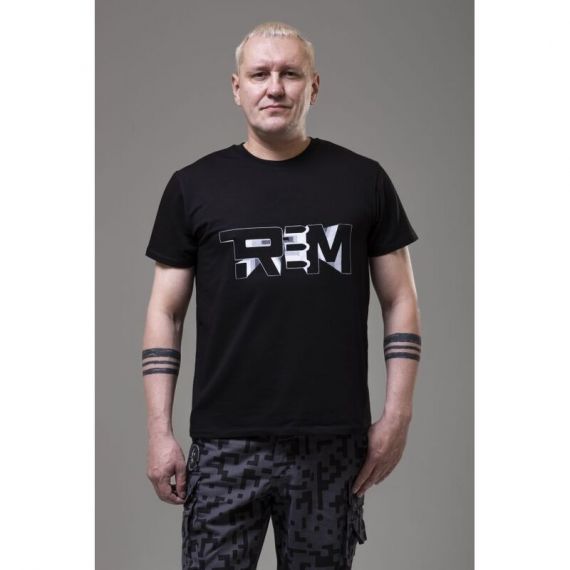 Футболка Sputnik Remington Black Neo