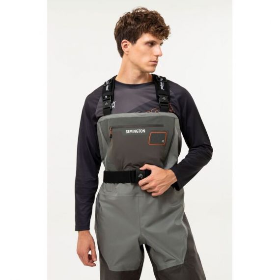 Рыболовные вейдерсы забродные Remington Fishing Rivers Black / Grey