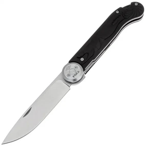 Складной нож Перемен Мысь stonewash 8Cr14MoV, рукоять Black FRN